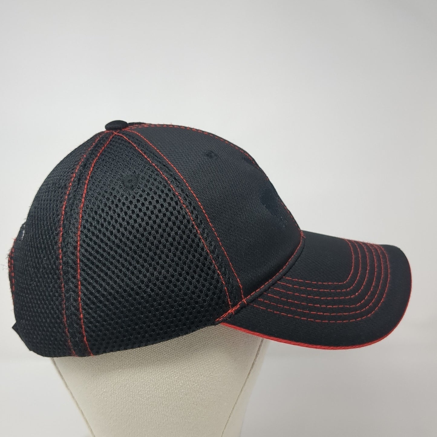 Got Trauma Saint Alphonsus Baseball Cap Black One Size Mesh Pacific Headwear