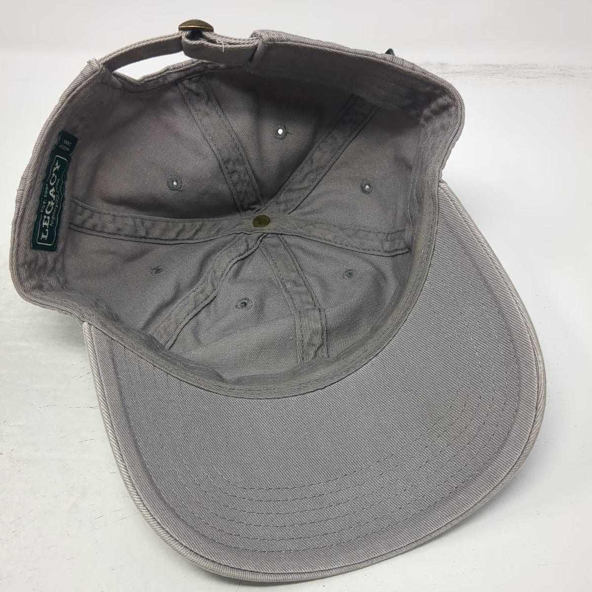 Legacy Baseball Cap Gray One Size Unstructured Slideback Curved Brim Hat