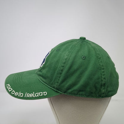 ANOMA Baseball Cap Green Blue White One Size Ireland Shamrock Strapback Hat