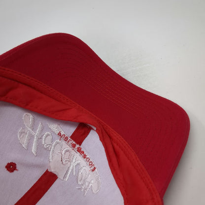 Outdoor Cap Baseball Red One Size Hoboken Public Schools Strapback Logo Hat