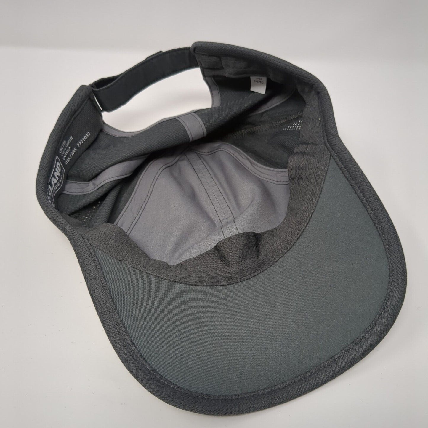 Kirkland Signature Strapback Hat Gray One Size Adjustable Perforated