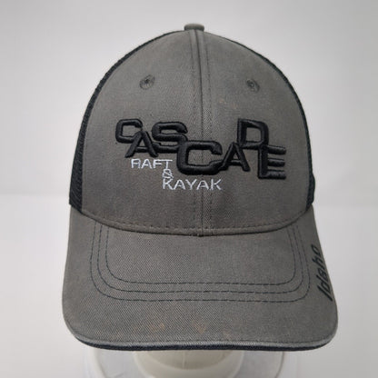 Cascade Raft & Kayak Snapback Trucker Hat Gray One Size Mesh Back