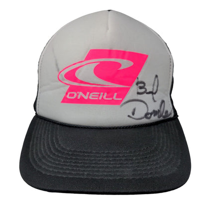 O'Neil Men's Snapback Mesh Back Hat OSFM Graphic Logo Signed Autographed