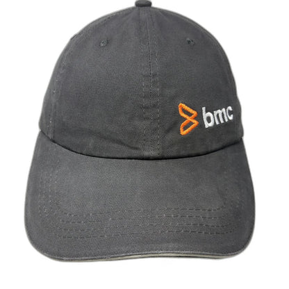 Cap America Baseball Cap Gray One Size BMC Logo Embroidered Cotton Strapback hat