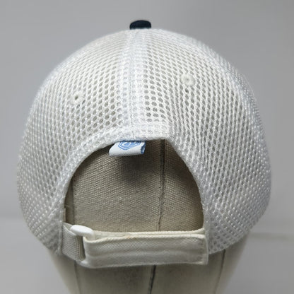 Cap America Titan Rentals Baseball Hat Blue One Size Mesh Back Strapback Stripes