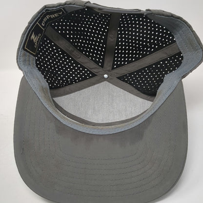 Zapped Gray One Size Trucker Hat Tapani Inc Performance Perforated Snapback