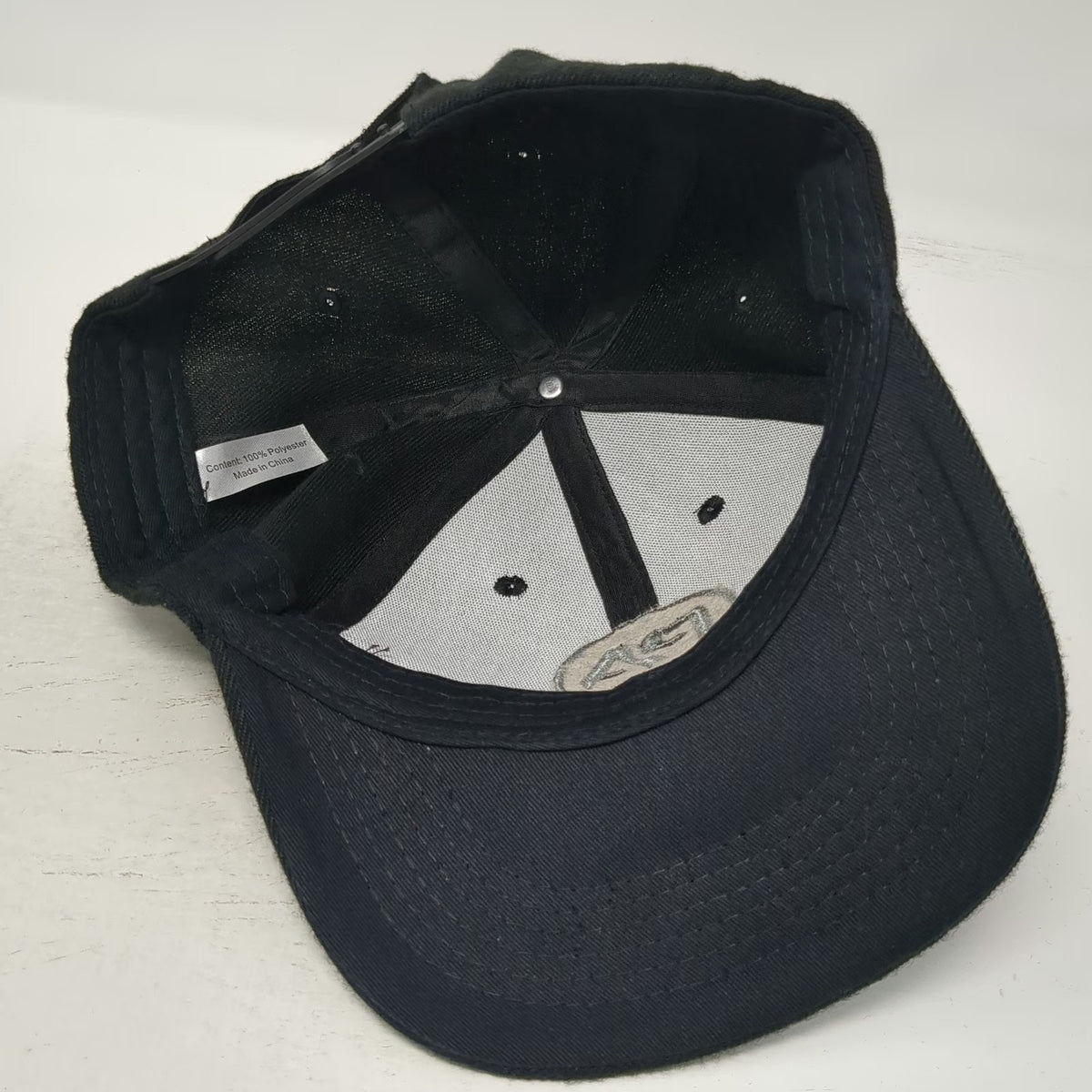 PA Optics Snapback Black One Size Embroidered Logo Structured Shooting Gear Hat