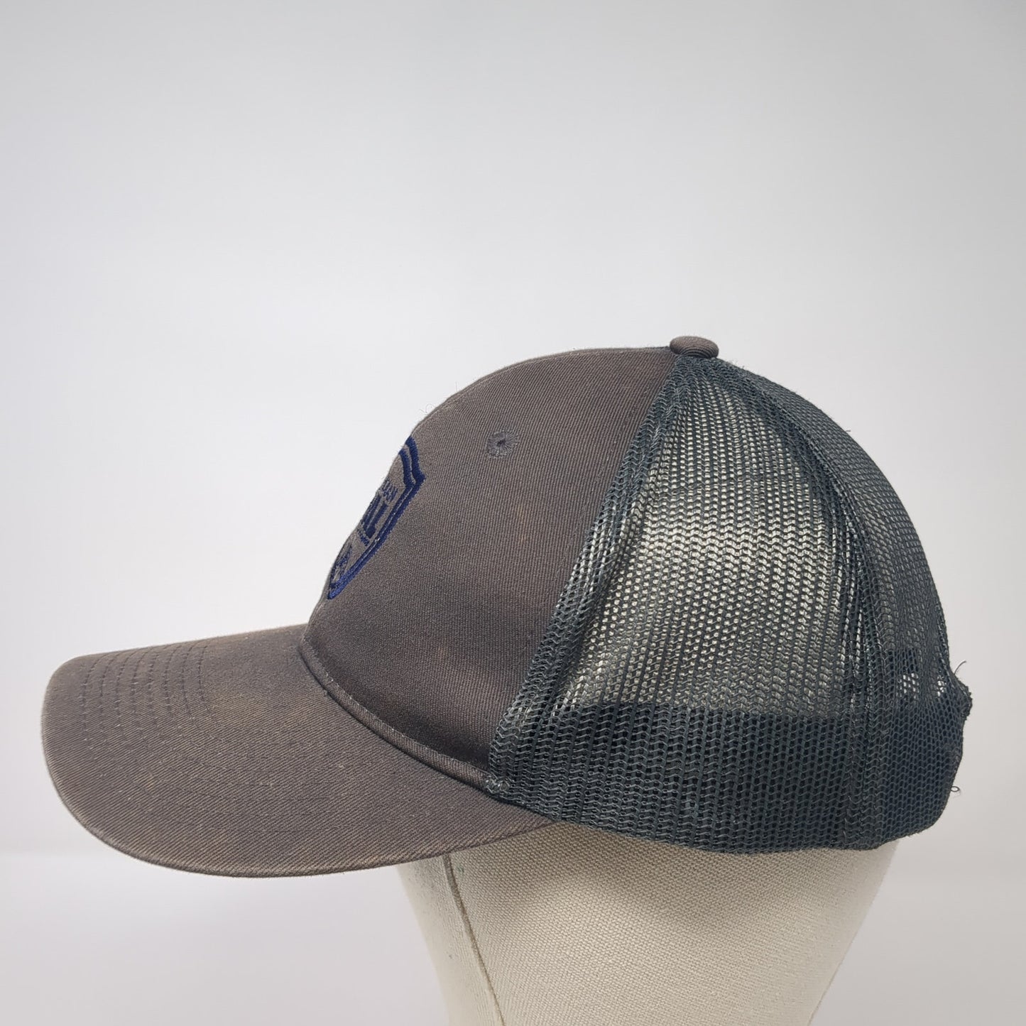 Meridian Pal Est. 1996 Trucker Hat Gray One Size Adjustable Mesh Port Authority