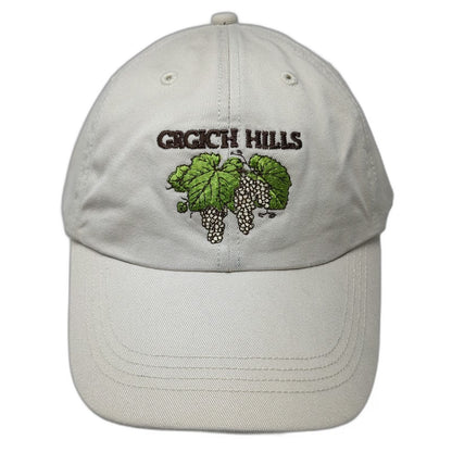 Alternative Apparel Baseball Cap Beige One Size Grgich Hills Winery Grape Hat