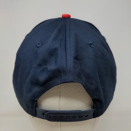 Otto Men's Snapback Hat Blue Red OSFM First Fleet Embroidered Logo
