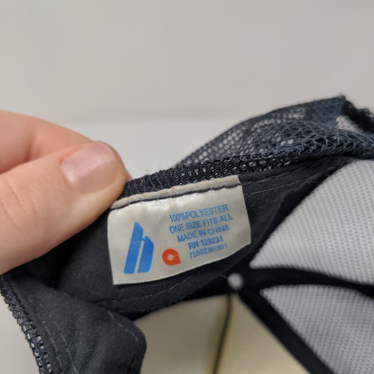 Pivot 10 Year Anniversary Snapback Trucker Hat Blue OSFA Mesh Back Rope