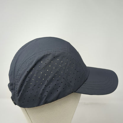 Northyard 5 Panel Hat Gray One Size Strapback Polyester Laser Cut Performance