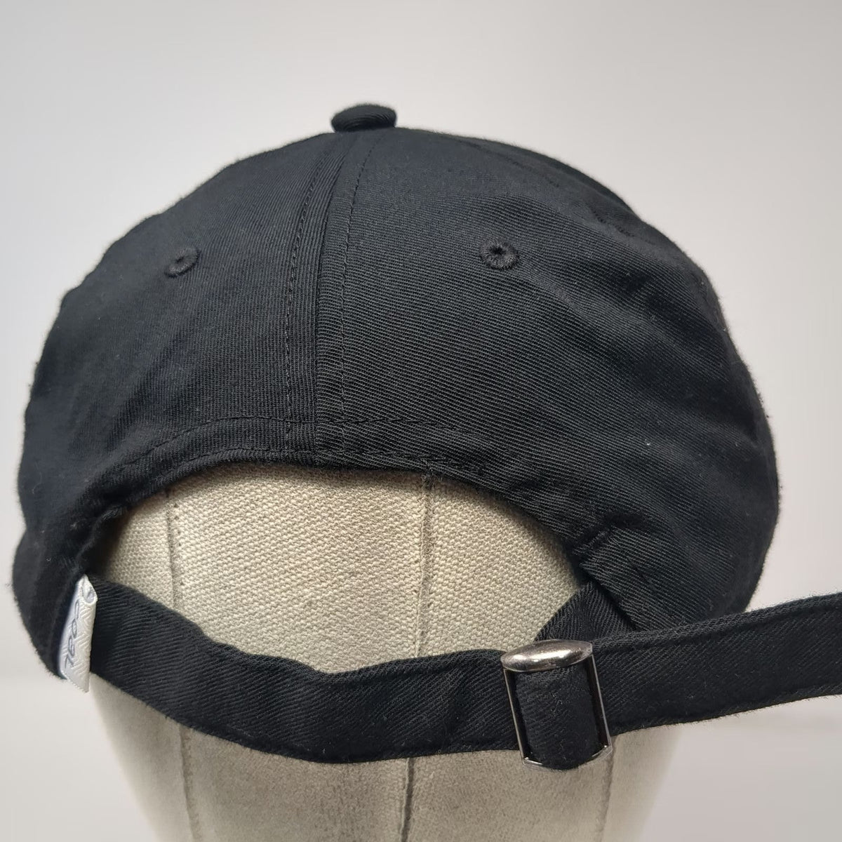Coal Baseball Cap Black One Size Unstructured Slideback Script Logo Hat