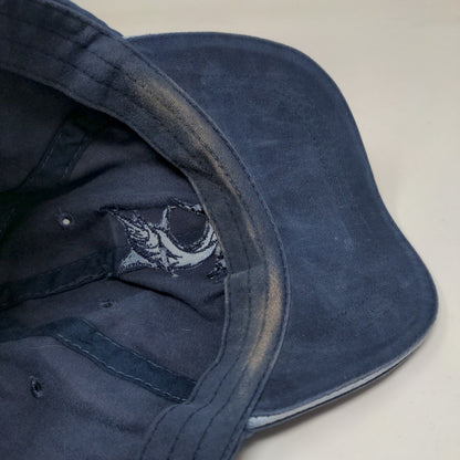 Key West Florida Slideback Hat Blue One Size Embroidered Adjustable