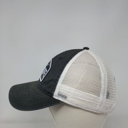 Salt Life Fish Dive Surf Snapback Trucker Hat Black OSFM Colorblock