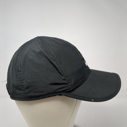NikeFIT Strapback Hat Black One Size Adjustable Embroidered Swoosh Logo