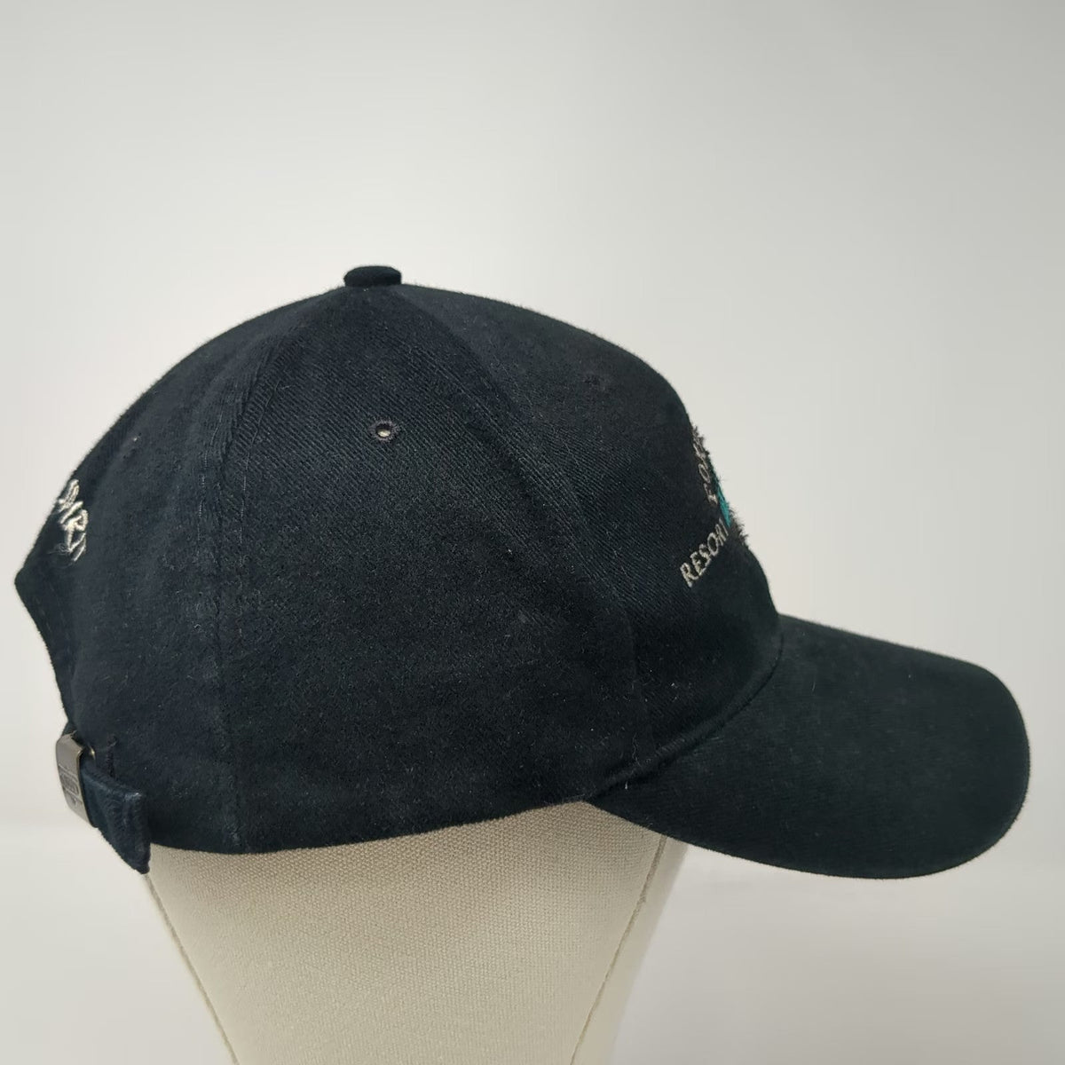 Foxwoods Resort Casino Baseball Cap Black One Size Catch The Spirit Graphic Hat