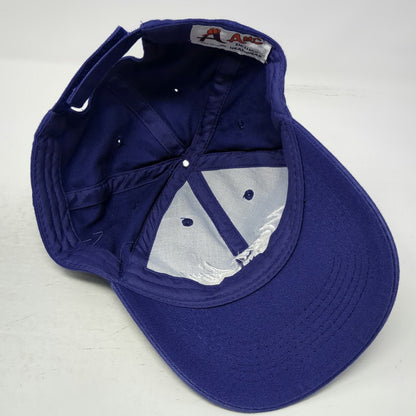 AMC Deluxe Headwear Baseball Cap Blue One Size Adjustable Strapback Hat Casino