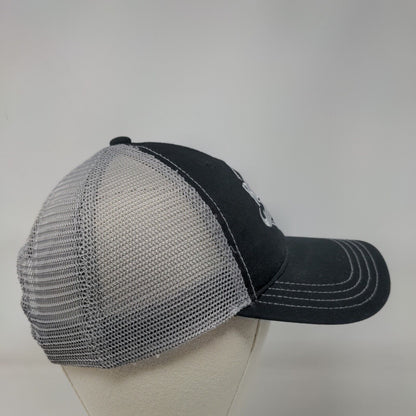 Rigby's Barber Shop Snapback Trucker Hat Black M/L Mesh Back Richardson
