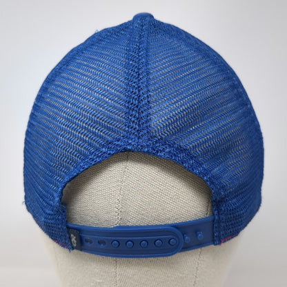 Outdoor Research Trucker Hat Blue Purple One Size Mesh Back Patterned Snapback
