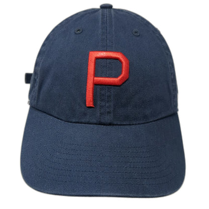 '47 Baseball Cap Blue One Size Adjustable Slideback Embroidered Letter P Hat