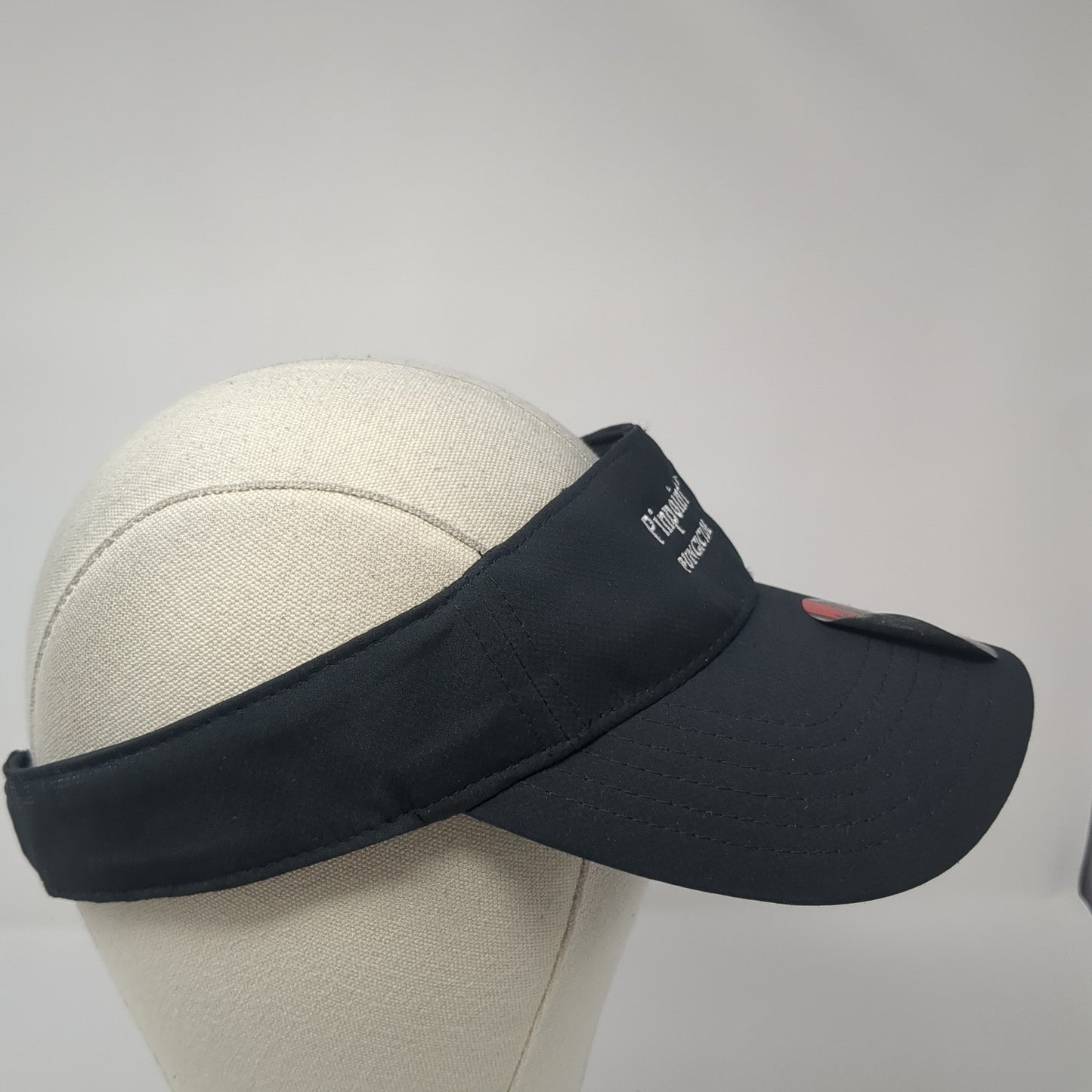 Pinpoint Fungicide Snapback Sun Visor Cap Black One Size Adjustable Under Armour