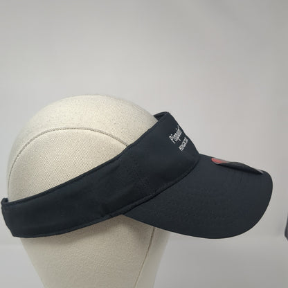 Pinpoint Fungicide Snapback Sun Visor Cap Black One Size Adjustable Under Armour