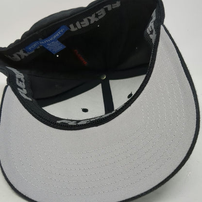 Port Authority Paige Mechanical Group Baseball Cap Black M Fitted Flexfit Hat