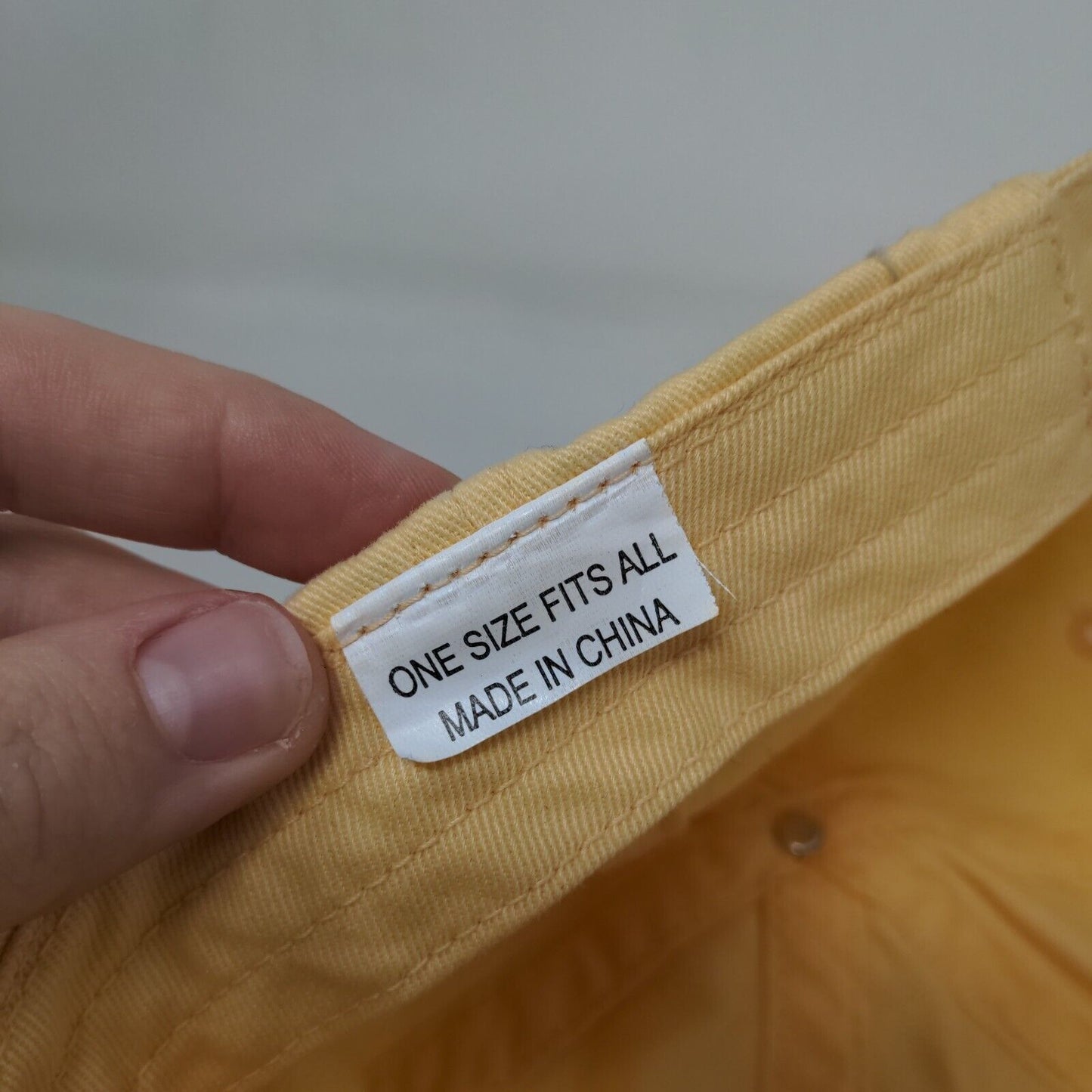 US Open Mass Mutual Slideback Hat Yellowish-Tan OSFA Adjustable Embroidered