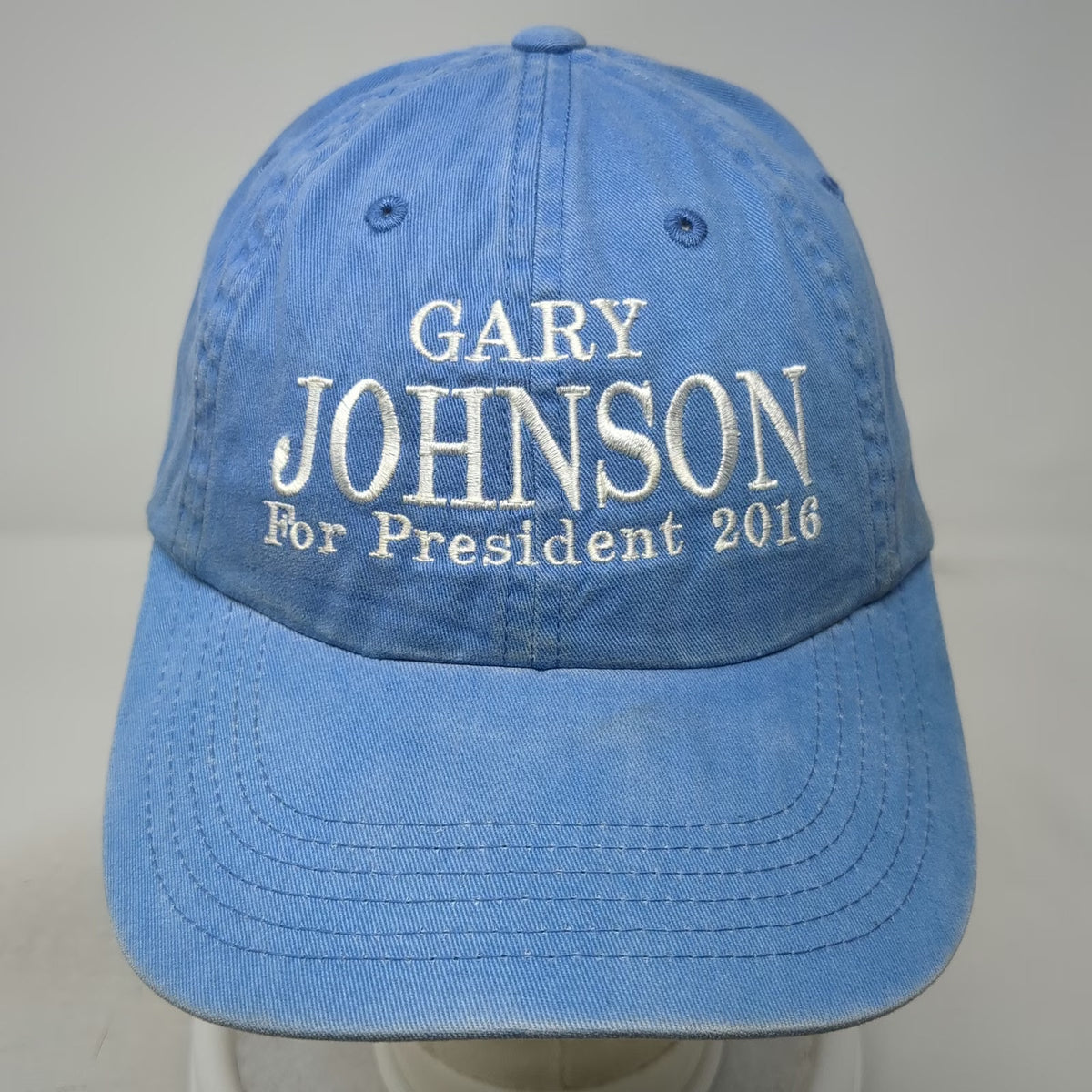 Port Authority Baseball Cap Blue One Size Gary Johnson For President 2016 Hat