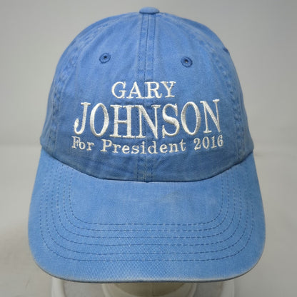 Port Authority Baseball Cap Blue One Size Gary Johnson For President 2016 Hat