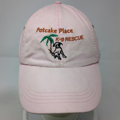 Anvil Baseball Cap Pink OSFM Potcake Place K-9 Rescue Turks Caicos Cotton Hat