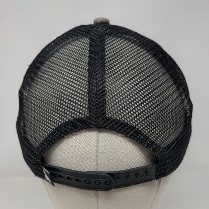 Mission43.Org Snapback Trucker Hat Gray One Size Adjustable Mesh Back 6 Panel