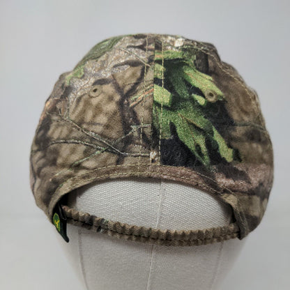 John Deere Boys Toddler Stretchy Hat Camo Size OS Embroidered Logo Cotton Blend