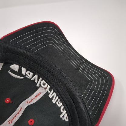 TaylorMade Slideback Hat Red One Size Adjustable Embroidered 6 Panel Tmax Gear
