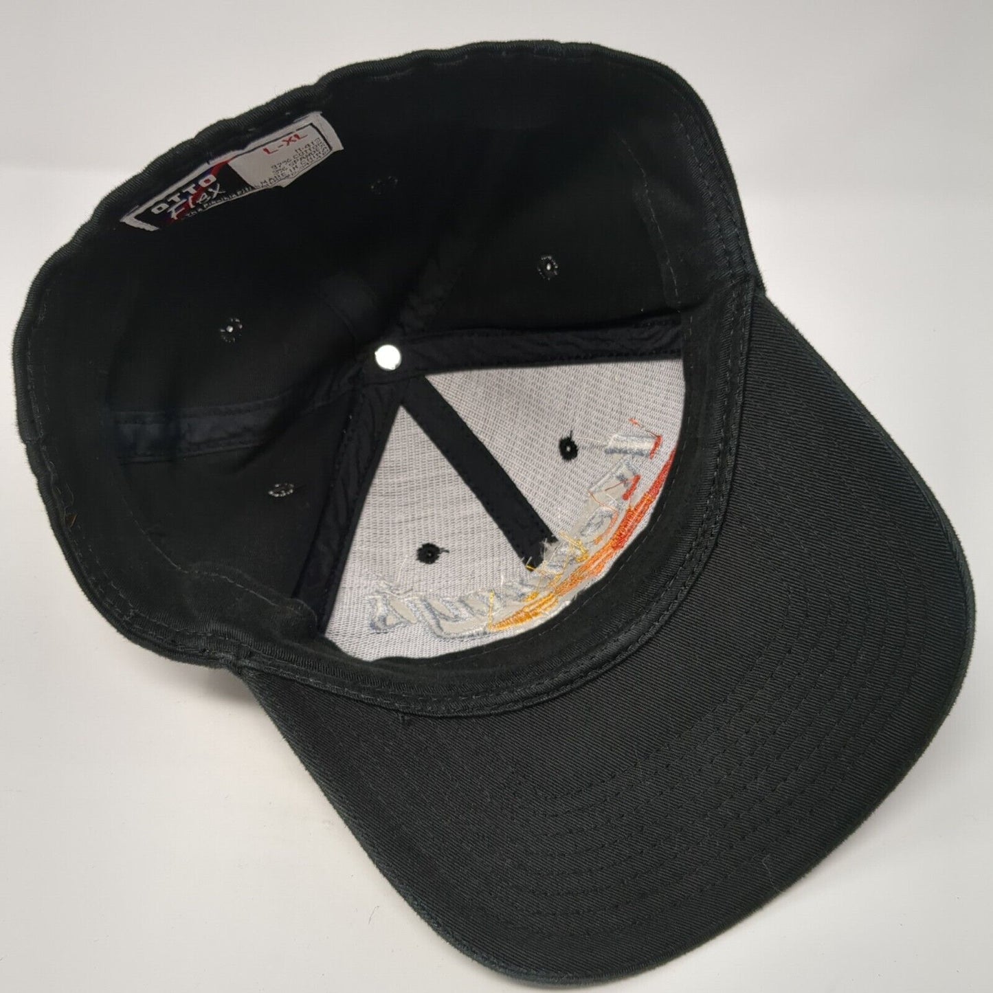 Kenny's Rod Shop Fitted Hat Black L-XL Embroidered 6 Panel Otto Flex