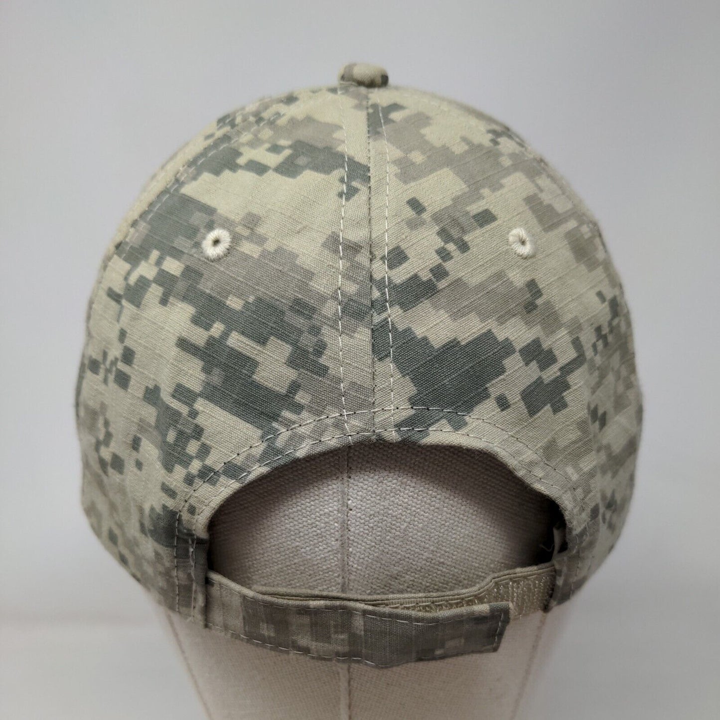 Care Plus Health Plan Strapback Hat Camouflage OSFA Adjustable Embroidered