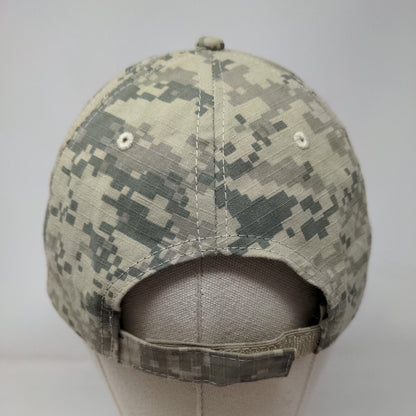 Care Plus Health Plan Strapback Hat Camouflage OSFA Adjustable Embroidered
