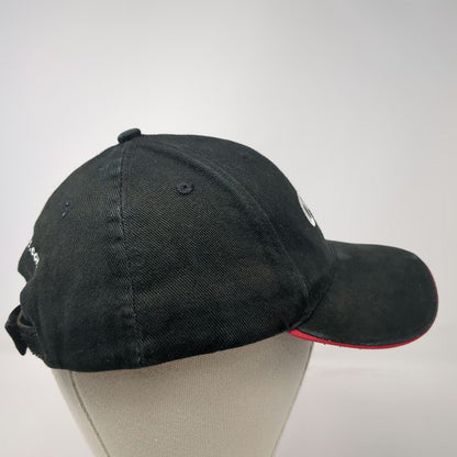 Crafco Baseball Cap Black One Size Hat American Flag Logo Strapback Pavement