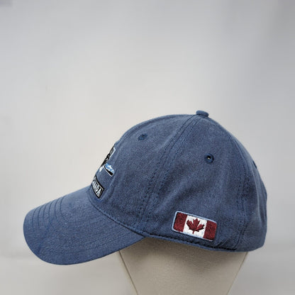 Victoria Canada Adult Slideback Hat Blue OS Adjustable Embroidered Patriotic