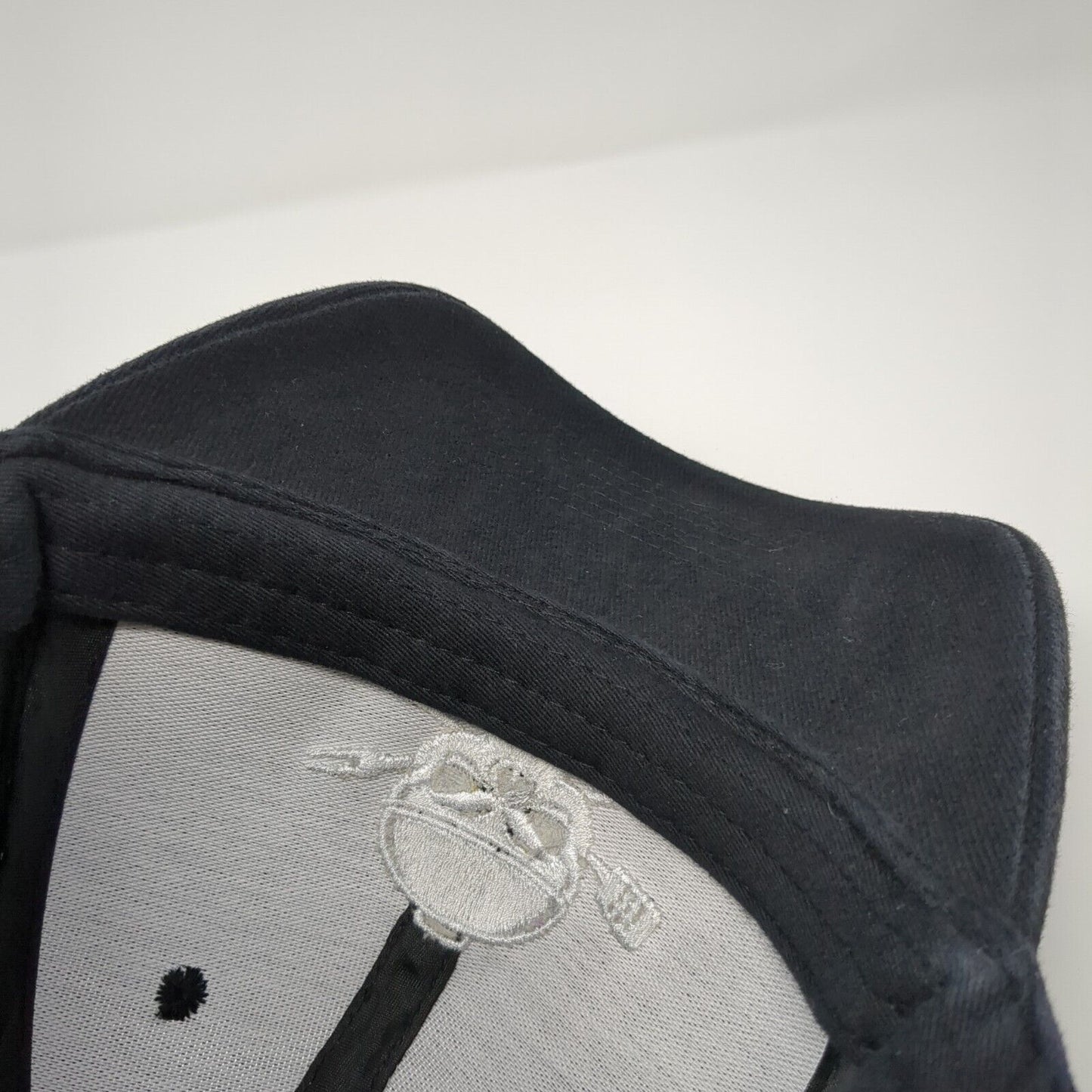 Kurvball Barbecue Whiskey Slideback Hat Black OS Adjustable Embroidered 6 Panel