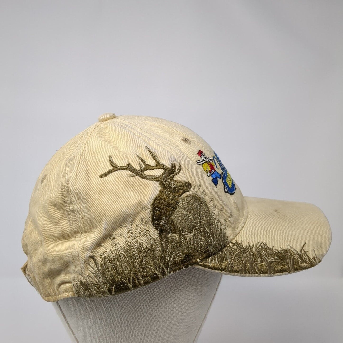 Marsing Hardware & Pump Strapback Hat Tan One Size Embroidered Dri Duck