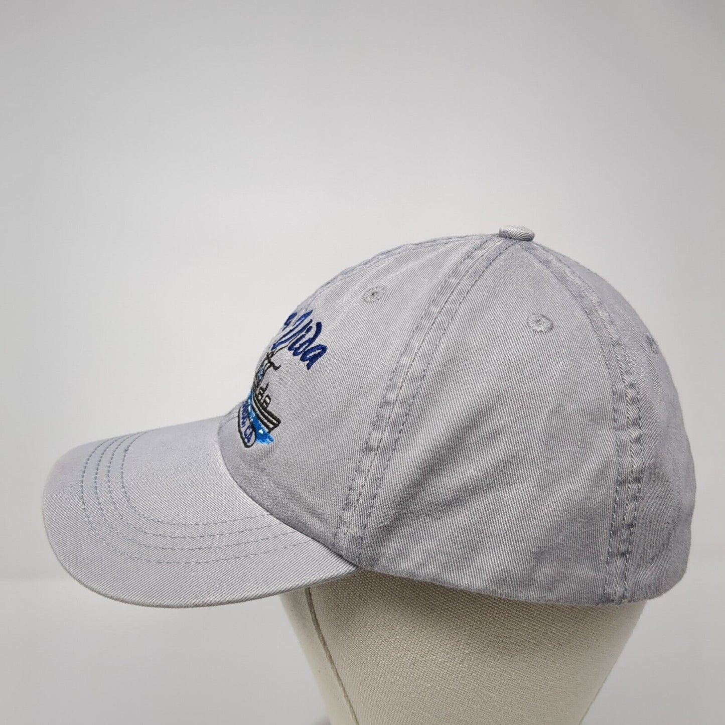 Pura Vida San Diego CA Slideback Hat Gray One Size Adjustable Alternative