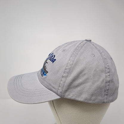Pura Vida San Diego CA Slideback Hat Gray One Size Adjustable Alternative