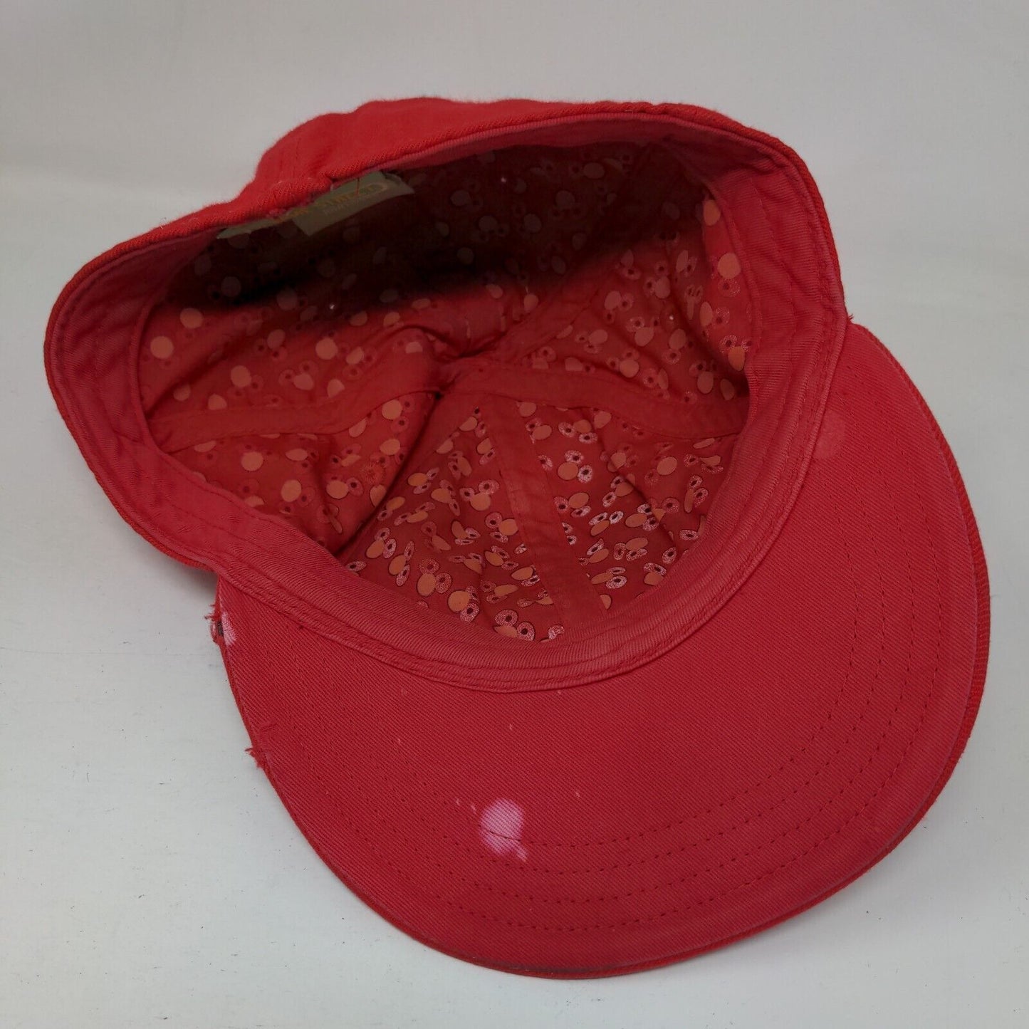 Sesame Street Elmo Fitted Hat Red 7 1/2 Embroidered Vent Holes