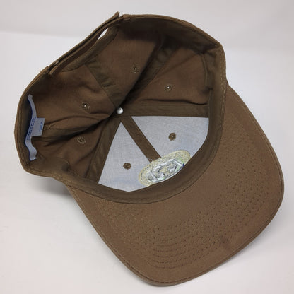 Task Force Seismic Baseball Cap Brown OS Adjustable Embroidered Port & Company