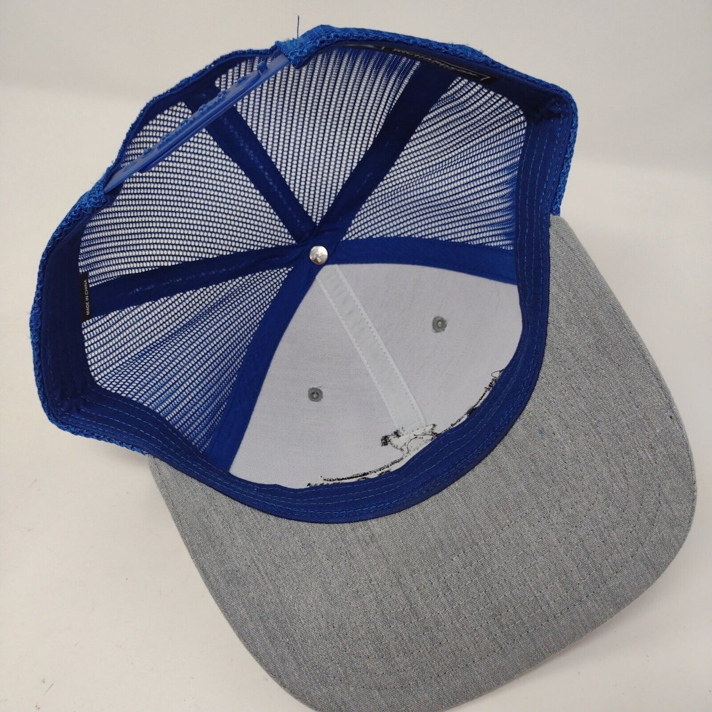 Ontario Rock Snapback Trucker Hat Multi OSFA Mesh Back Colorblock