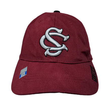 Captivating Headwear Men's Strapback Hat Red South Carolina Gamecocks Logo