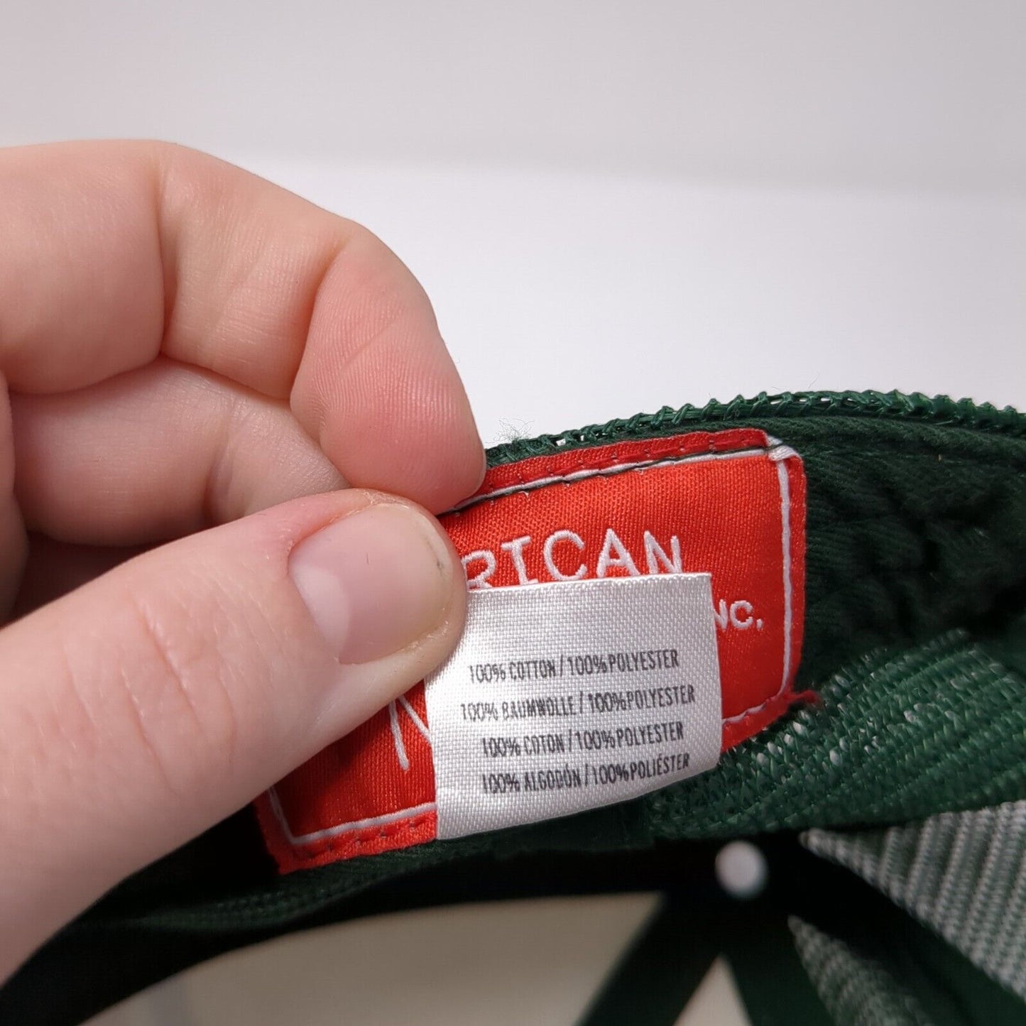 Greetings From Seattle Snapback Trucker Hat Green OS Adjustable American Needle