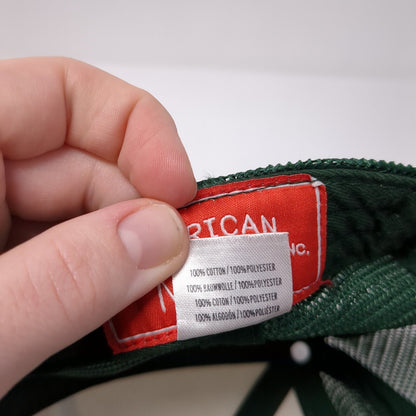 Greetings From Seattle Snapback Trucker Hat Green OS Adjustable American Needle